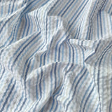 Seersucker / Joe Blanc Cassé - Bleu