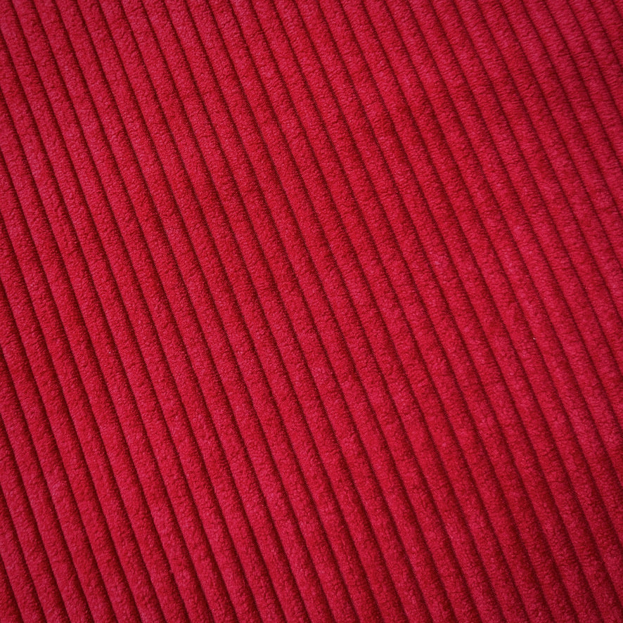 Velours Côtelé Huggy / Vermillon