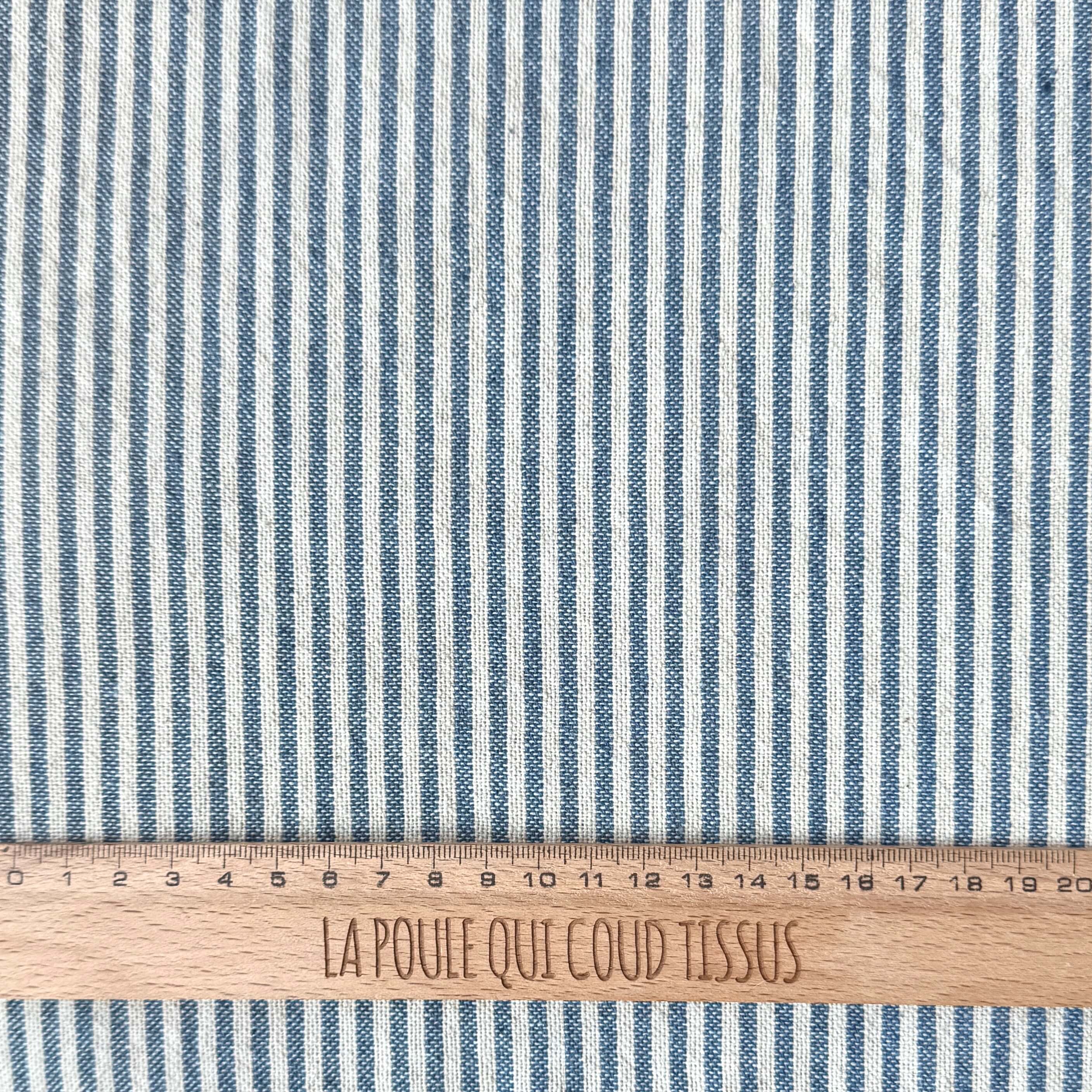 Woven Cotton / Simone Indigo 