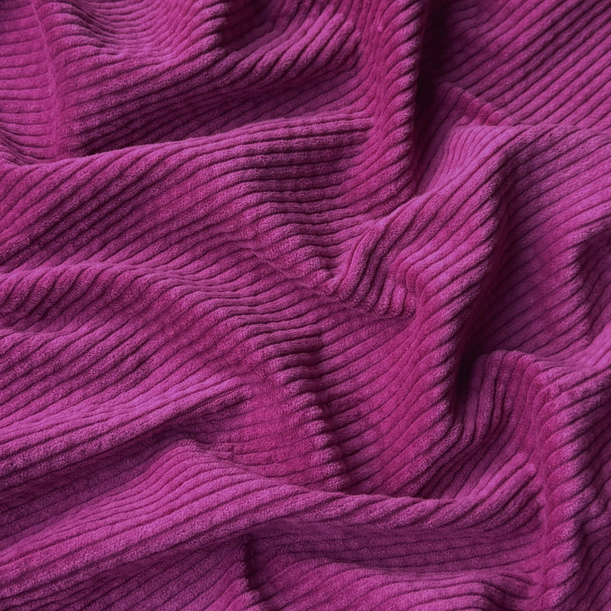 Velours Côtelé 100% Coton / Dahlia