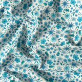 Coupon 60 cm - Coton Numérique Exclusif LPQC / Flola Bleu