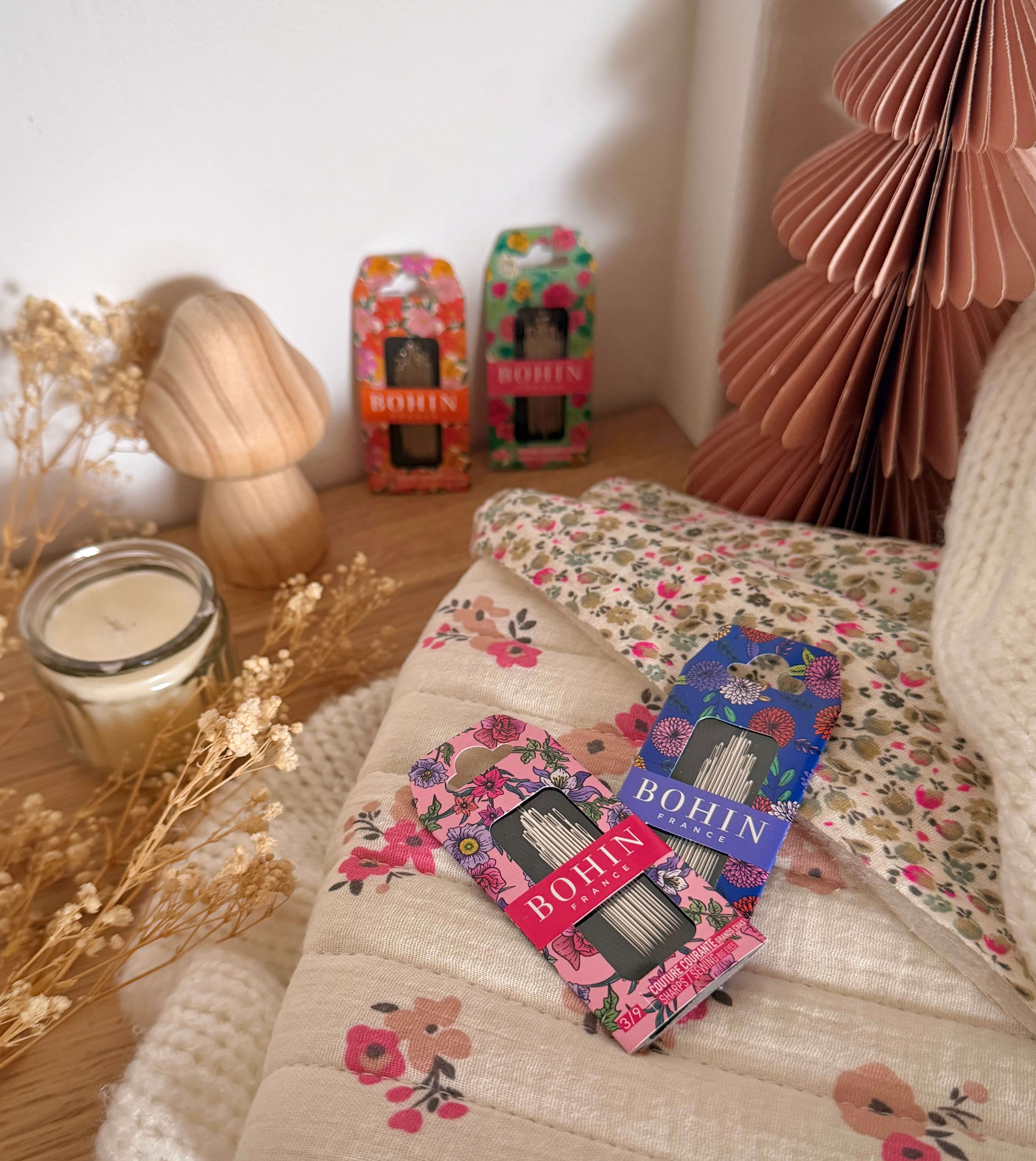 Aiguilles de couture Collection Blossom / Bohin