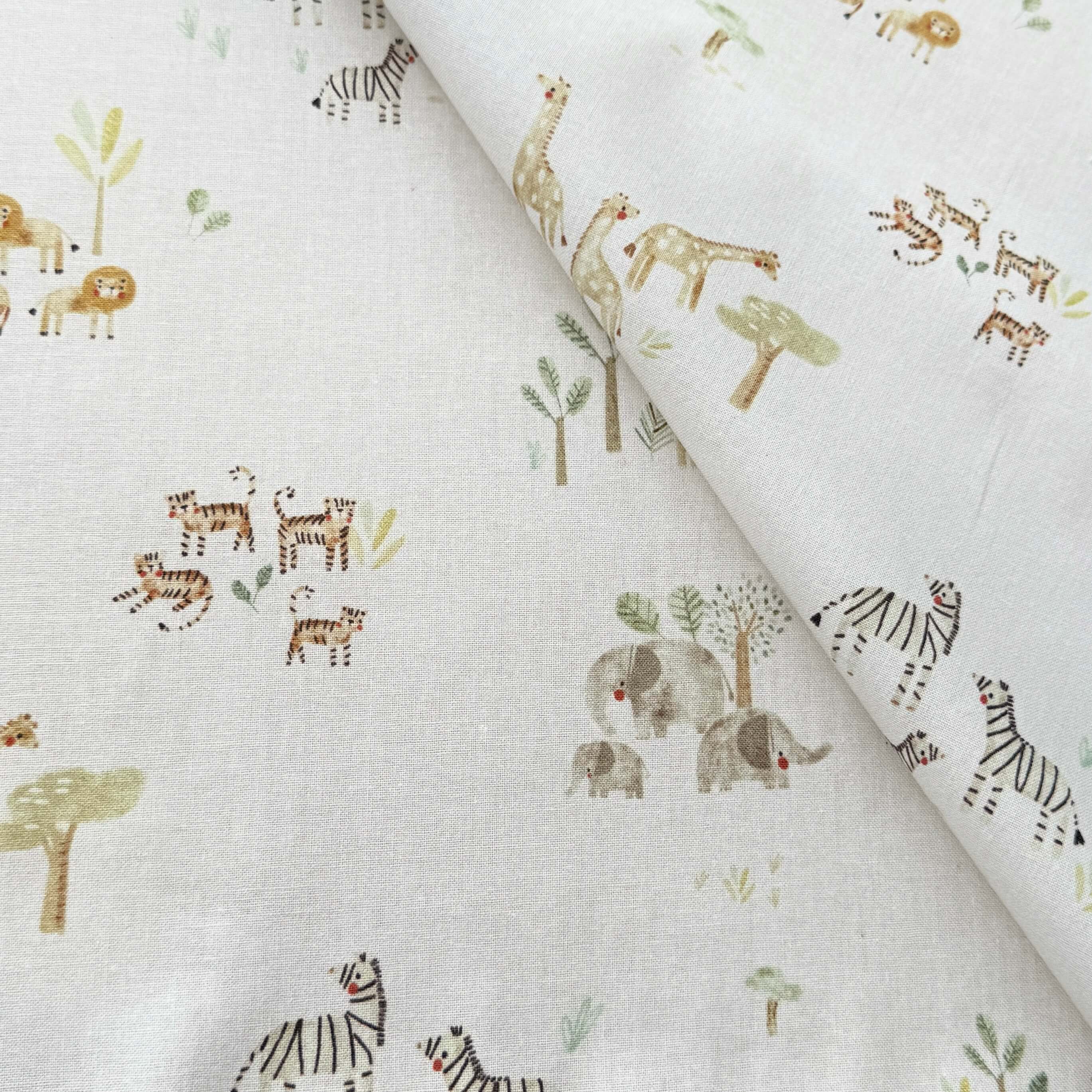 Coupon 1.7 m - Coton à Impression Numérique / Brousse