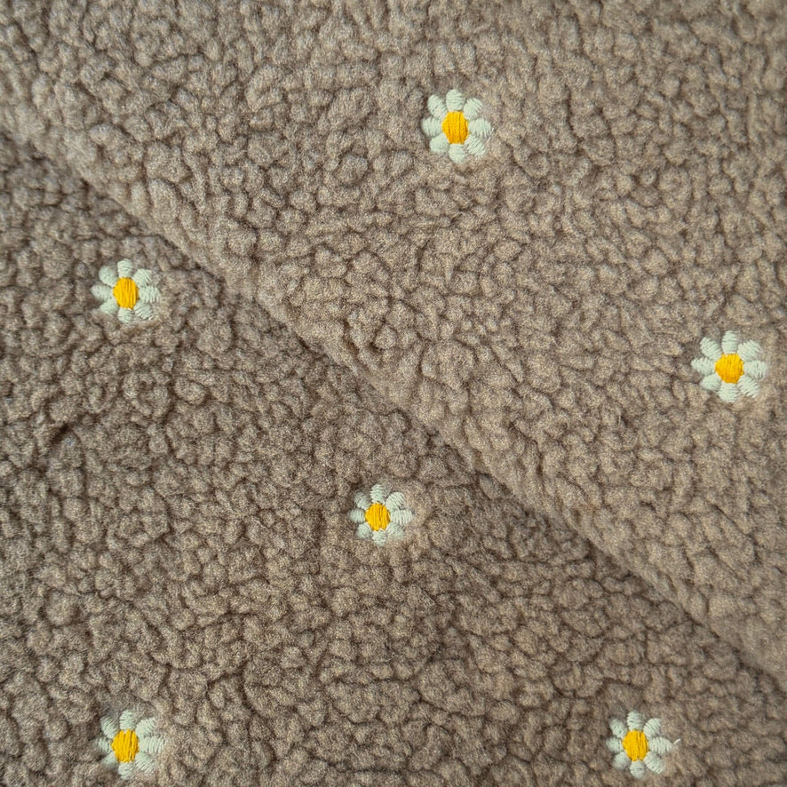 Mouton Brodée / Taupe