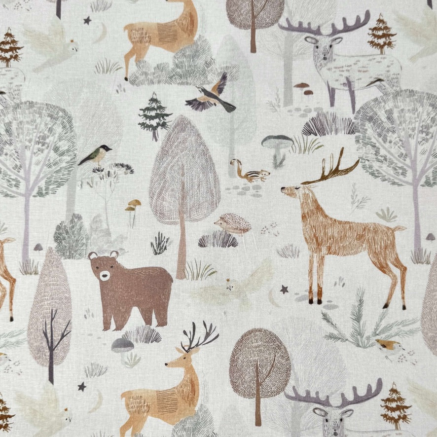 Coton à Impression Numérique / Broceliande