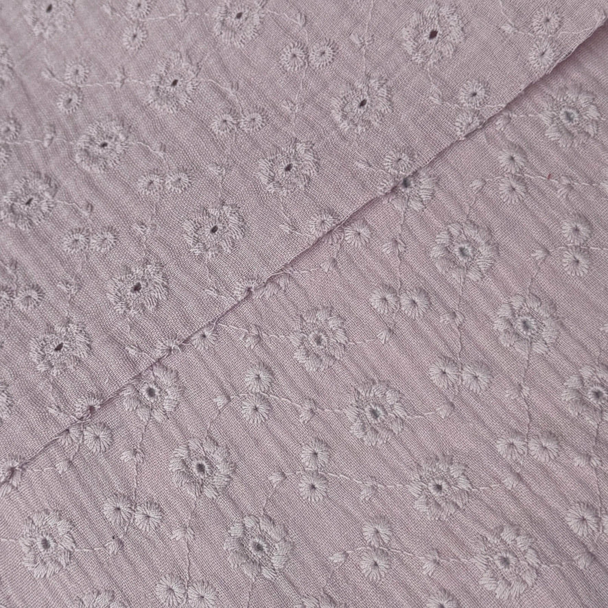 Double Gaze Brodée / Suzy Pétale