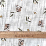 Coupon 1 Mètre - Double Gaze / Kamala