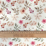 Coton à Impression Numérique / Zada Framboise