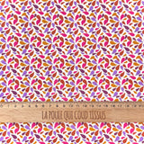 Printed Cotton / Otma Caramel-Violet