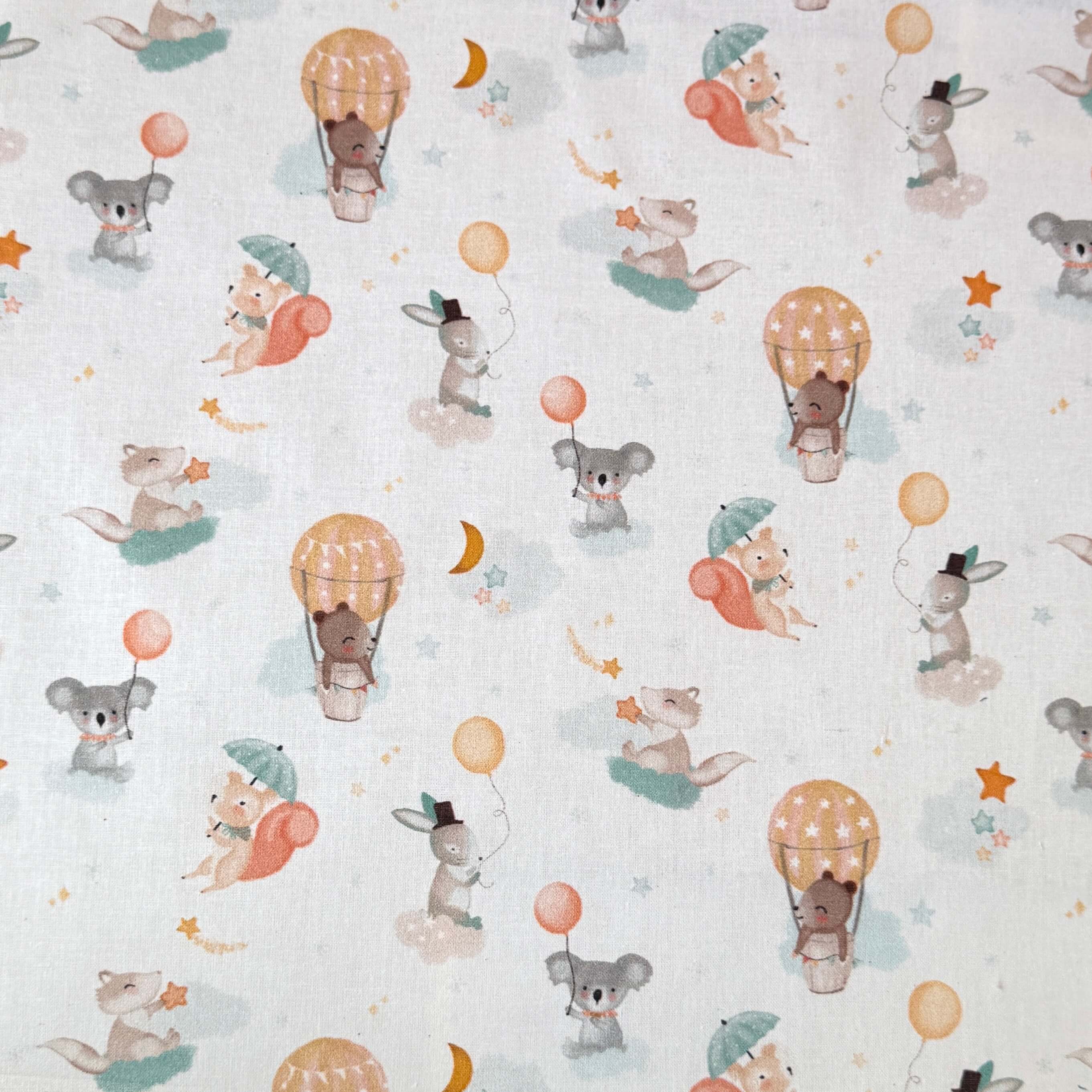 Coton à Impression Numérique / Ballon