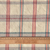 Coton Tissé  / Tartan Carreau Multico