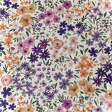 Coupon 80 cm - Coton à Impression Numérique / Romane Ecru-Jaune