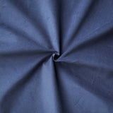 Velours Côtelé 1000 Raies / Uni Bleu Foncé