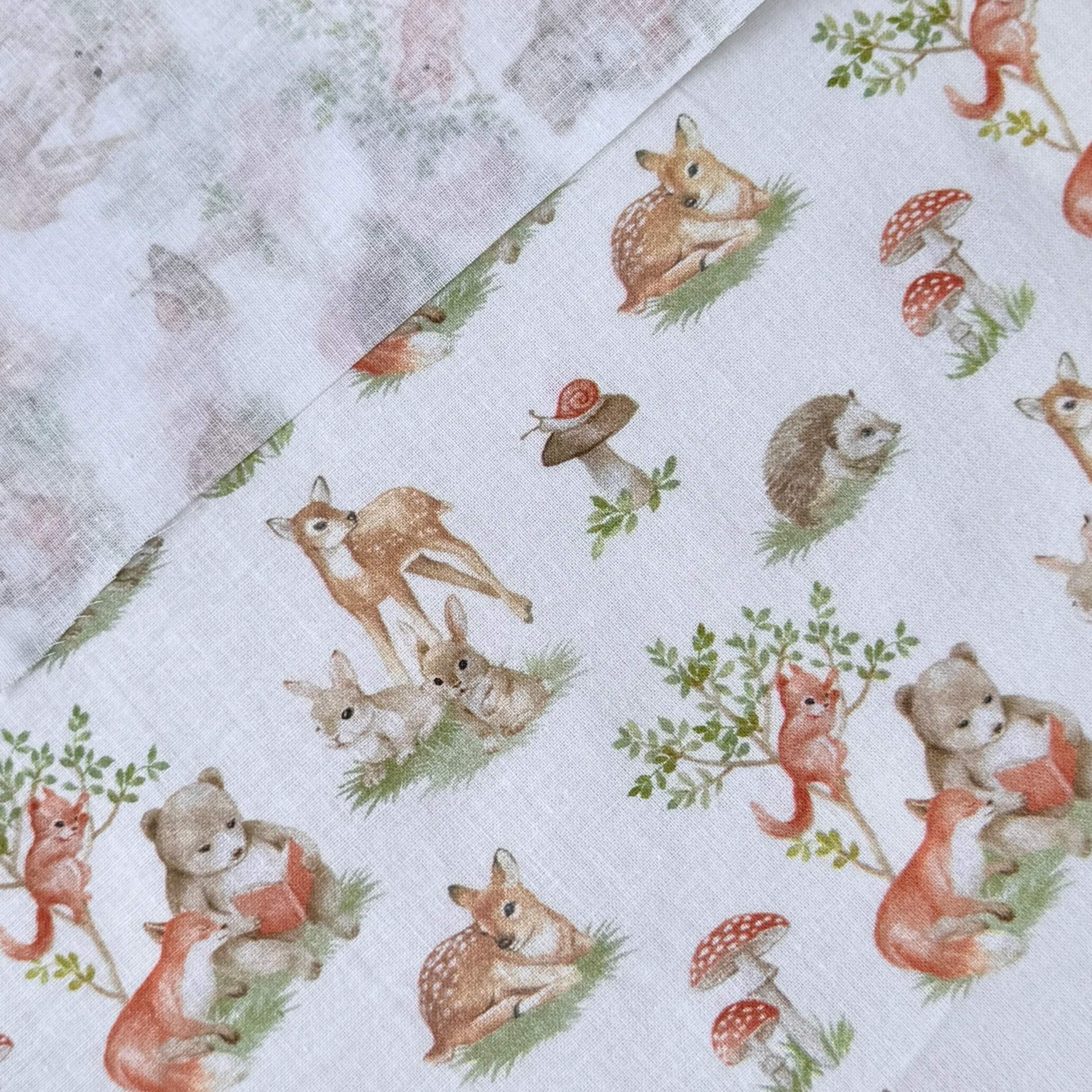 Coton à Impression Numérique / Bosquet