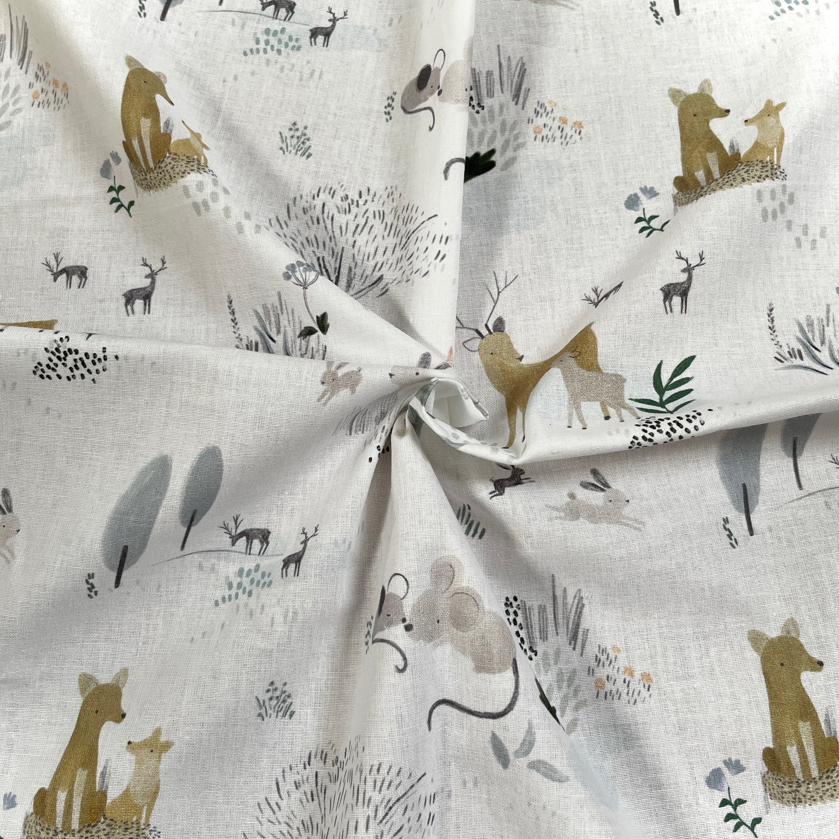 Coupon 1.5 m - Coton à Impression Numérique / Country