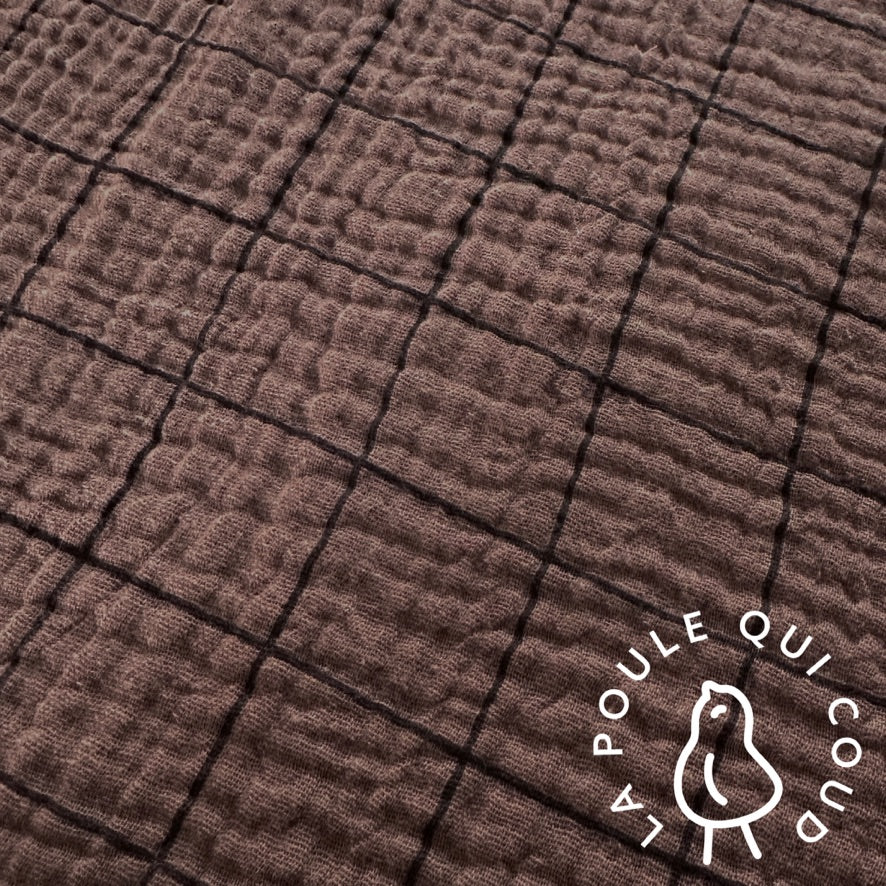 Coupon 1.6 m - Double Gaze / Jacques Chataîgne-Café