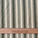 Coupon 1.6 m - Coton Tissé  / Eugène Kaki