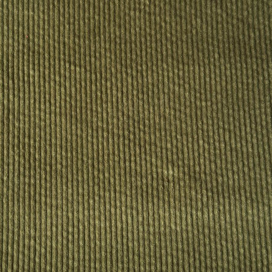 Coupon 1 Mètre - Velours Côtelé 100% Coton Cotis / Olive