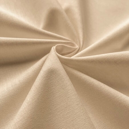 Coupon 90 cm - Coton Uni / Beige