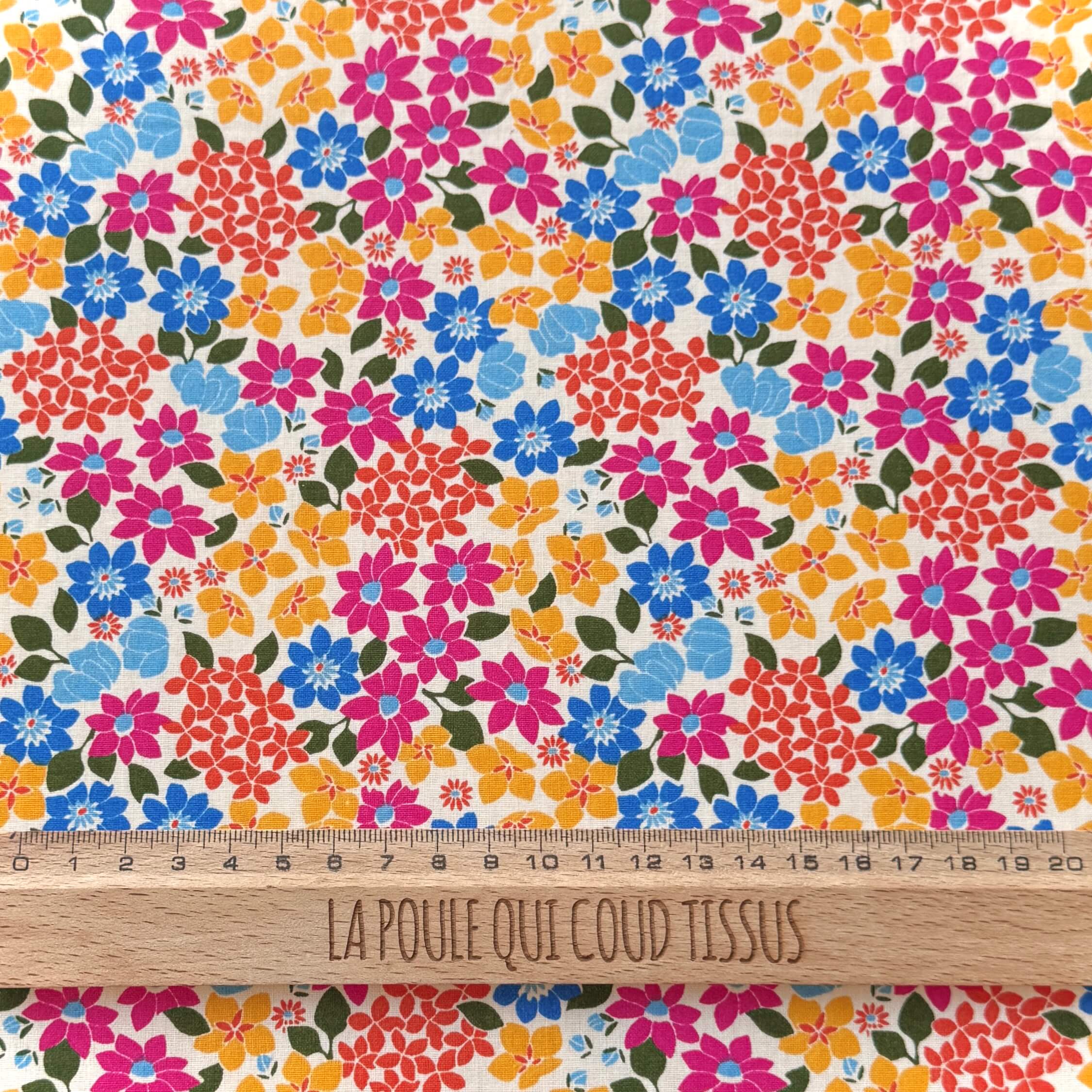 Coupon 1.3 m - Coton Imprimé / Gladys
