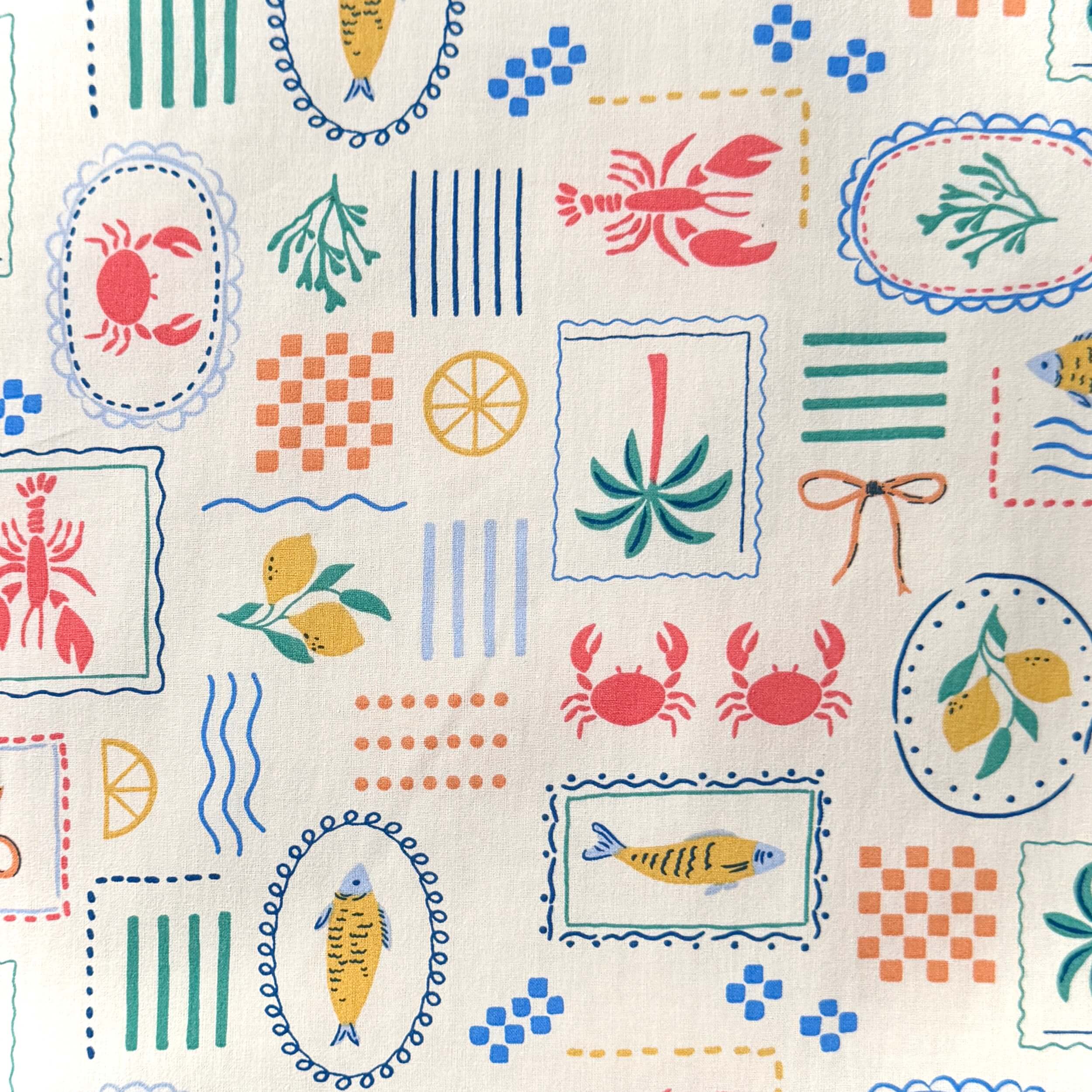 Algodón estampado / Cítricos