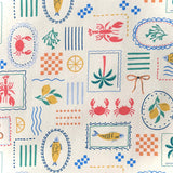 Algodón estampado / Cítricos