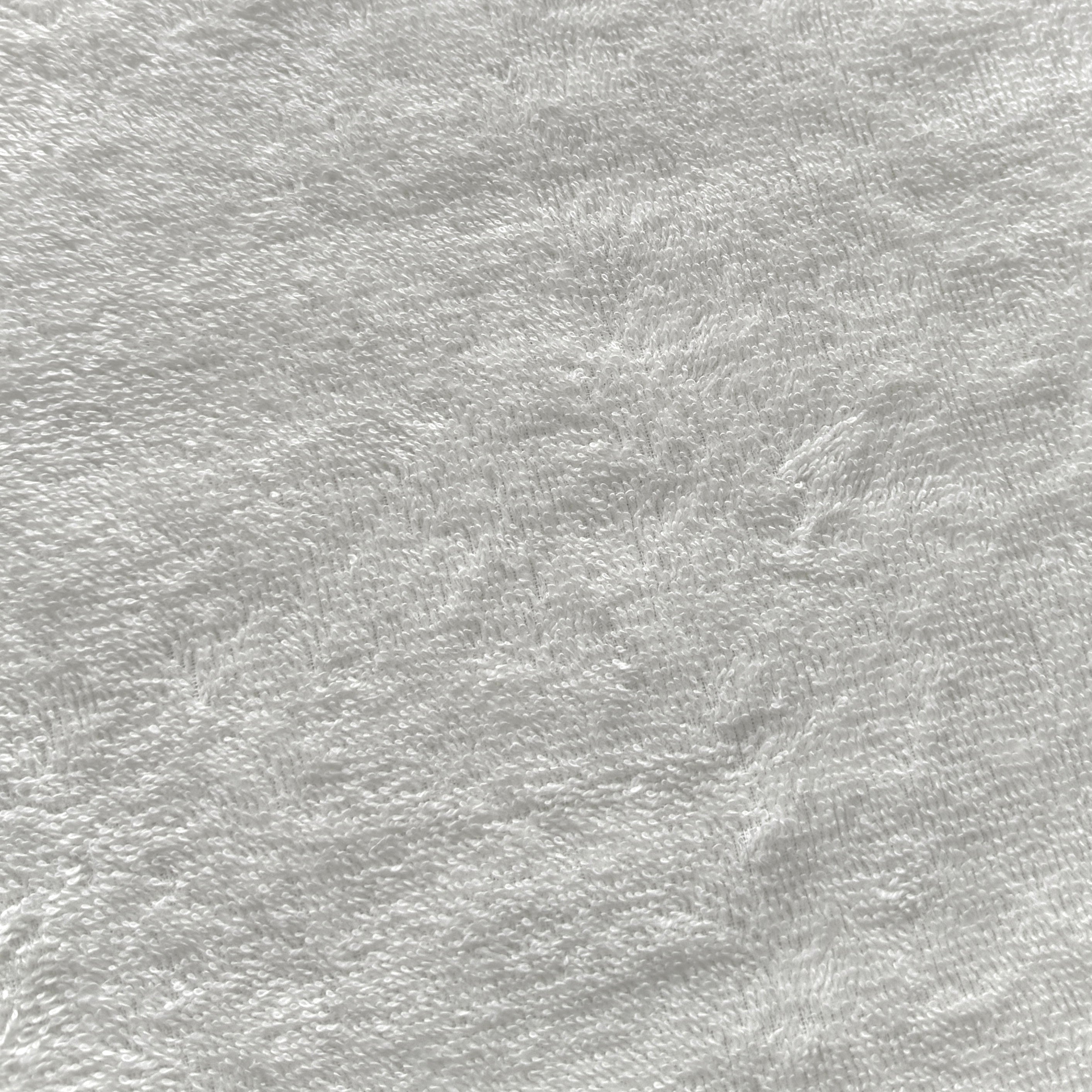 Coupon 1 Mètre - Eponge Bouclette 100% Coton  / Ecru