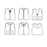 Patron de Couture - Ikatee / Gilet sans manches Bébé VIENNE