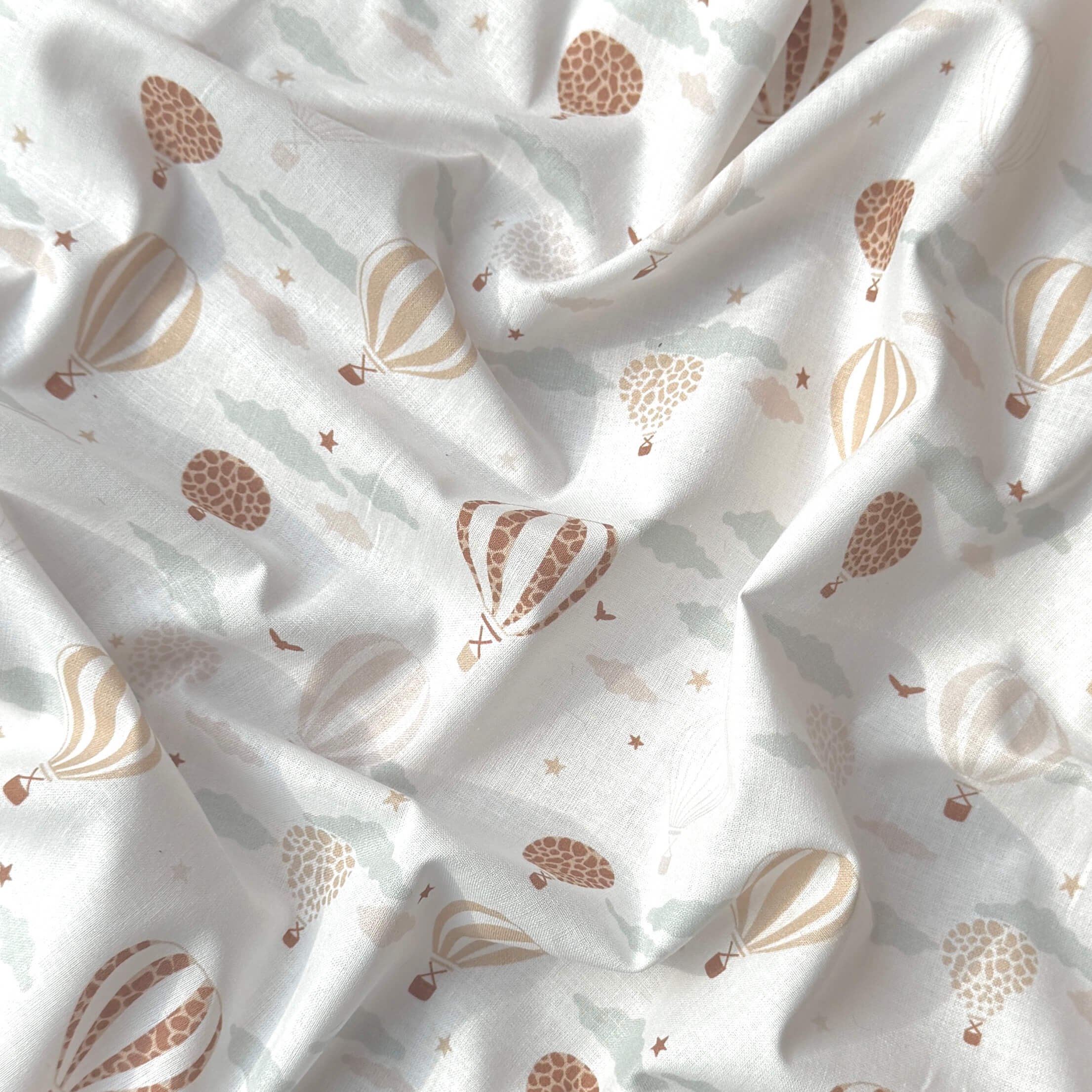 Coton à Impression Numérique / Mong Beige