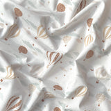 Coupon 80 cm - Coton à Impression Numérique / Mong Beige