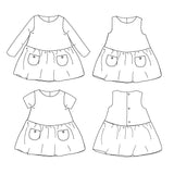 Patron de Couture - Ikatee / Robe enfant Helsinki Kids