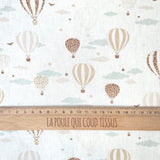 Coton à Impression Numérique / Mong Beige