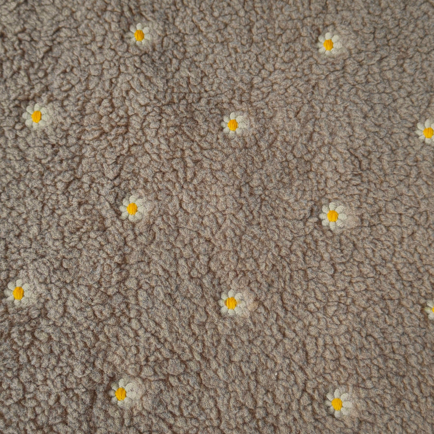 Mouton Brodée / Taupe