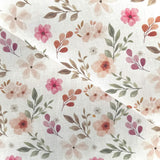 Coton à Impression Numérique / Zada Framboise