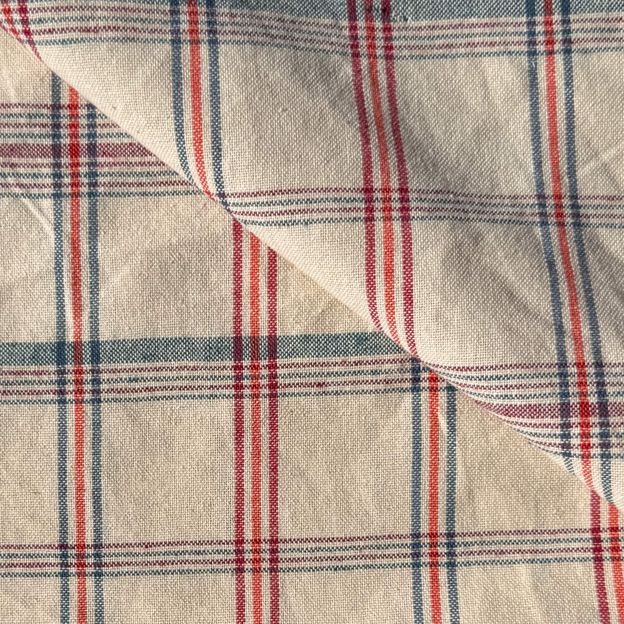 Coton Tissé  / Tartan Carreau Multico