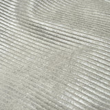 Coupon 70 cm - Velours Côtelé Huggy / Silver