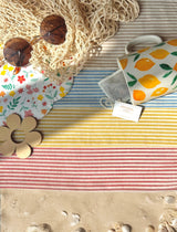 Coton Viscose Rayé / Raytis Lin