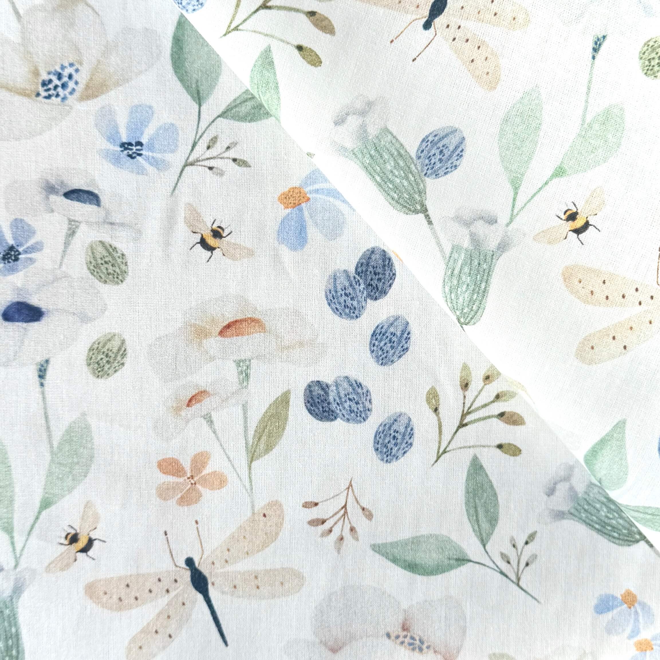 Coupon 60 cm - Coton à Impression Numérique / Livine