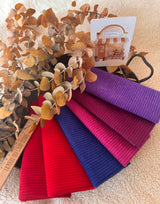 Coupon 90 cm - Velours Côtelé Huggy / Lavande
