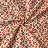 Coupon 70 cm - Coton Imprimé / Karli Beige-Kaki