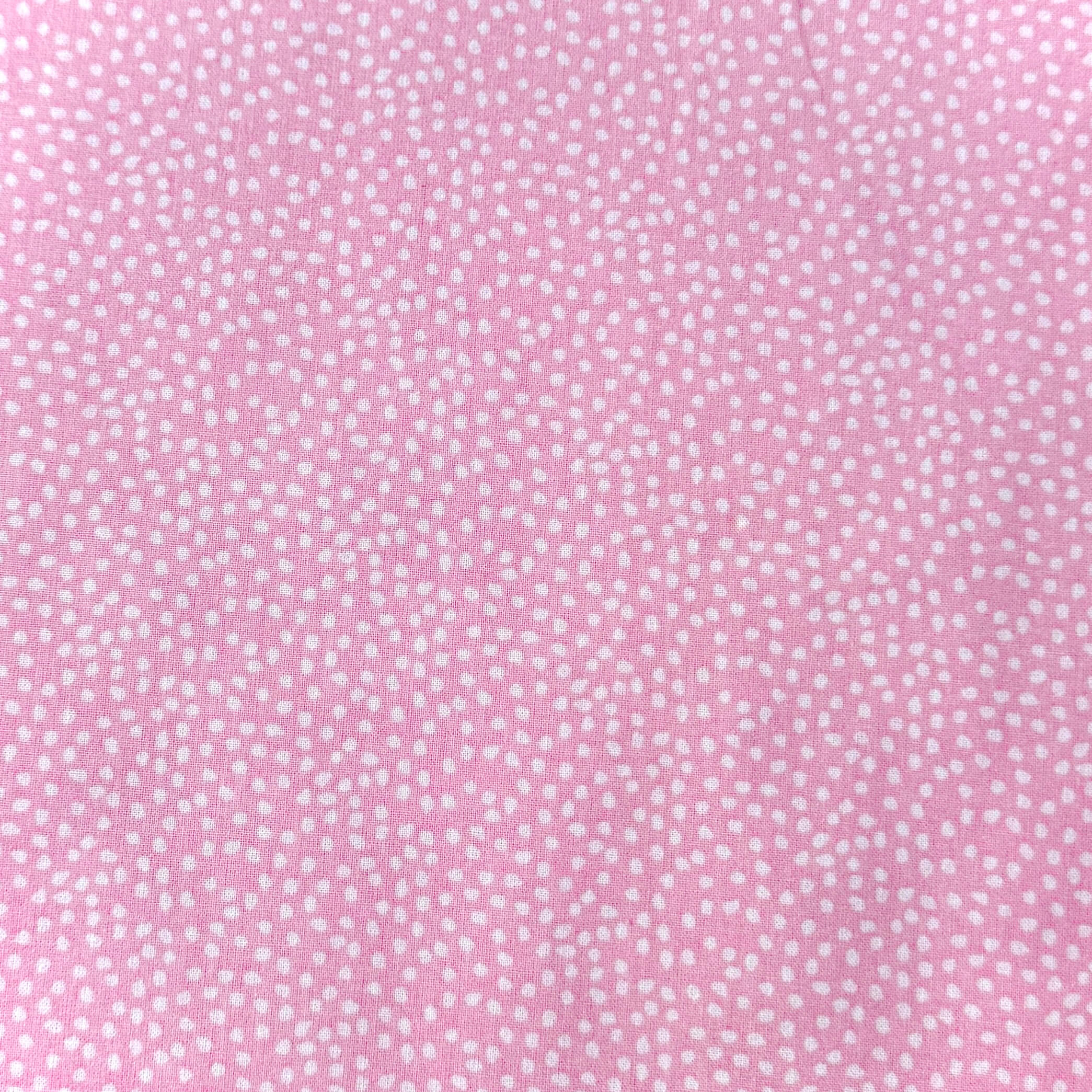 Coupon 50 cm - Coton Imprimé / Tassi Rose