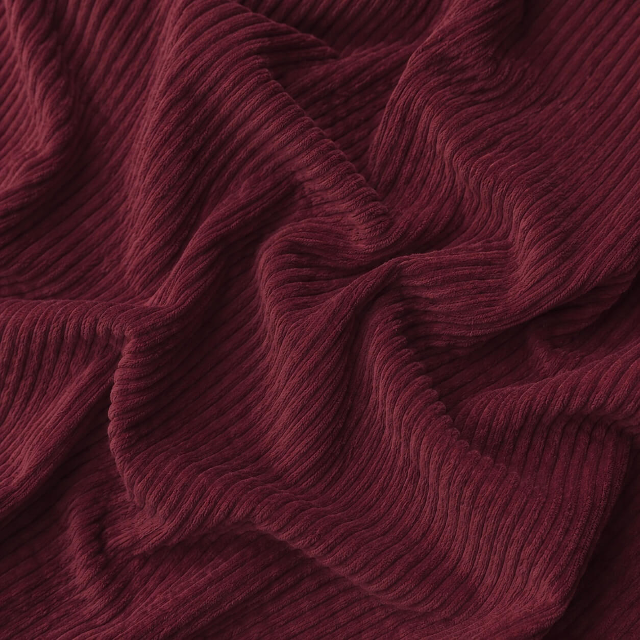 Velours Côtelé 100% Coton Cotis / Bordeaux