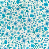 Coupon 60 cm - Coton Numérique Exclusif LPQC / Flola Bleu