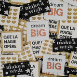 Etiquettes tissées à coudre - Ikatee (sachet de 5)