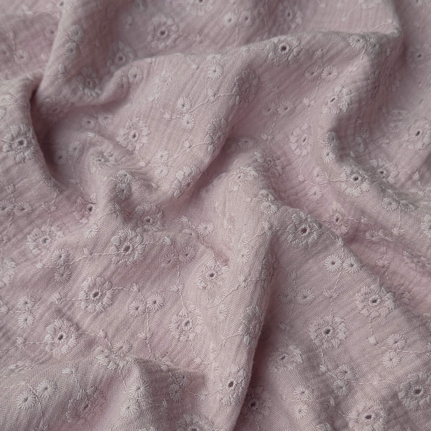 Double Gaze Brodée / Suzy Pétale