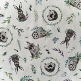 Coupon 2 Mètres - Coton à Impression Numérique / Forest