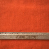 Coupon 1.2 m - Coton Uni / Orange