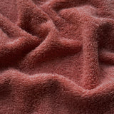 Coupon 1.5 m - Eponge Bouclette 100% Coton  / Marsala