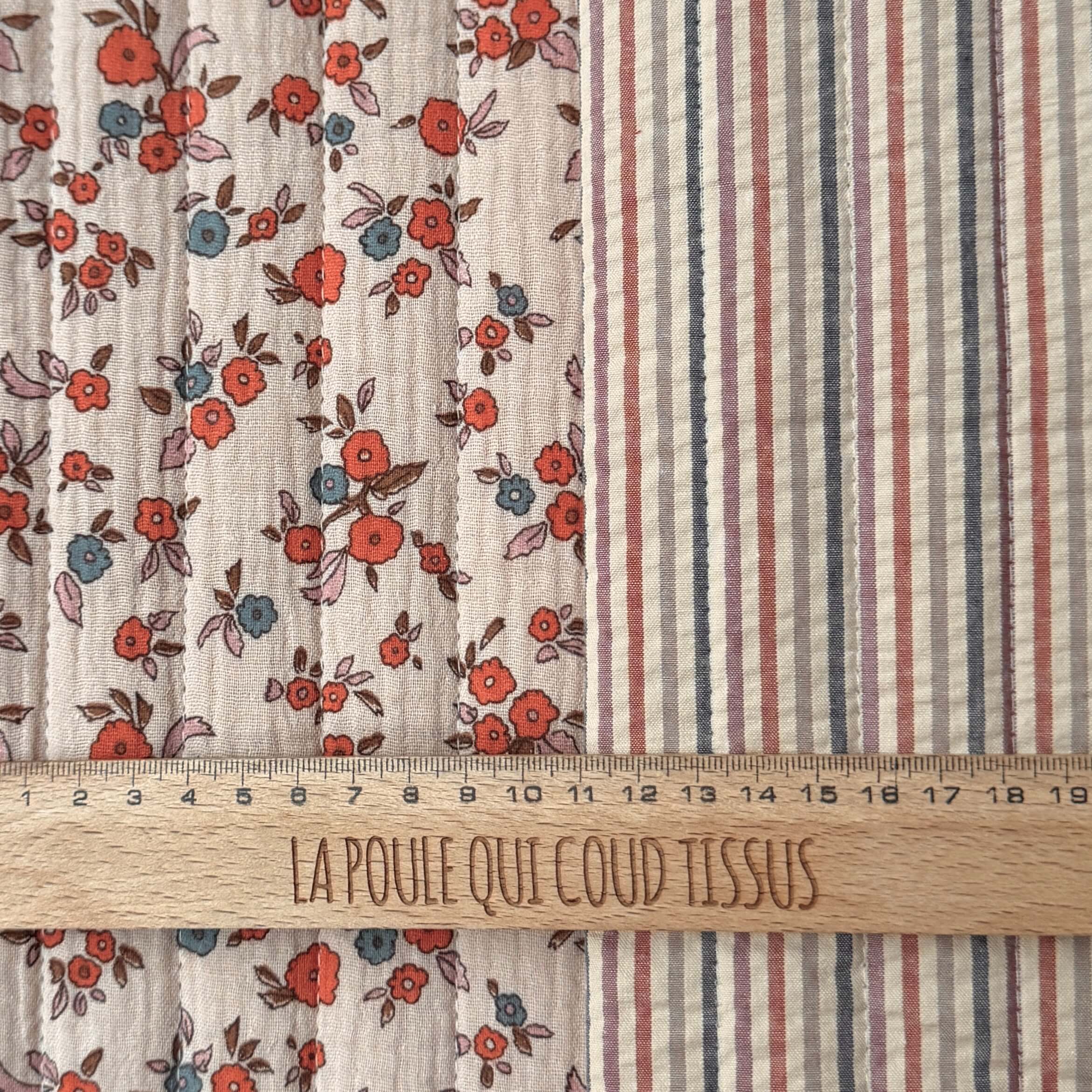Quilted Double Gauze Maddy / Babeth Chataigne