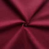 Coupon 80 cm - Velours Côtelé 500 Raies / Wine